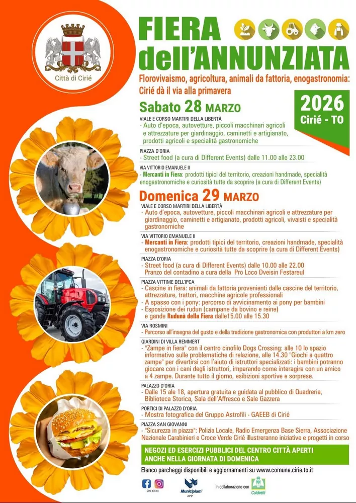 Fiera dell’Annunziata 2026 – Ciriè (TO)