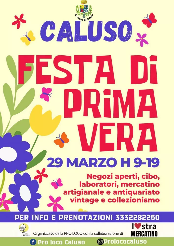 Festa di Primavera 2026 – Caluso (TO)