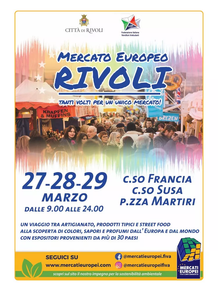 Mercato Europeo 2026 – Rivoli (TO)