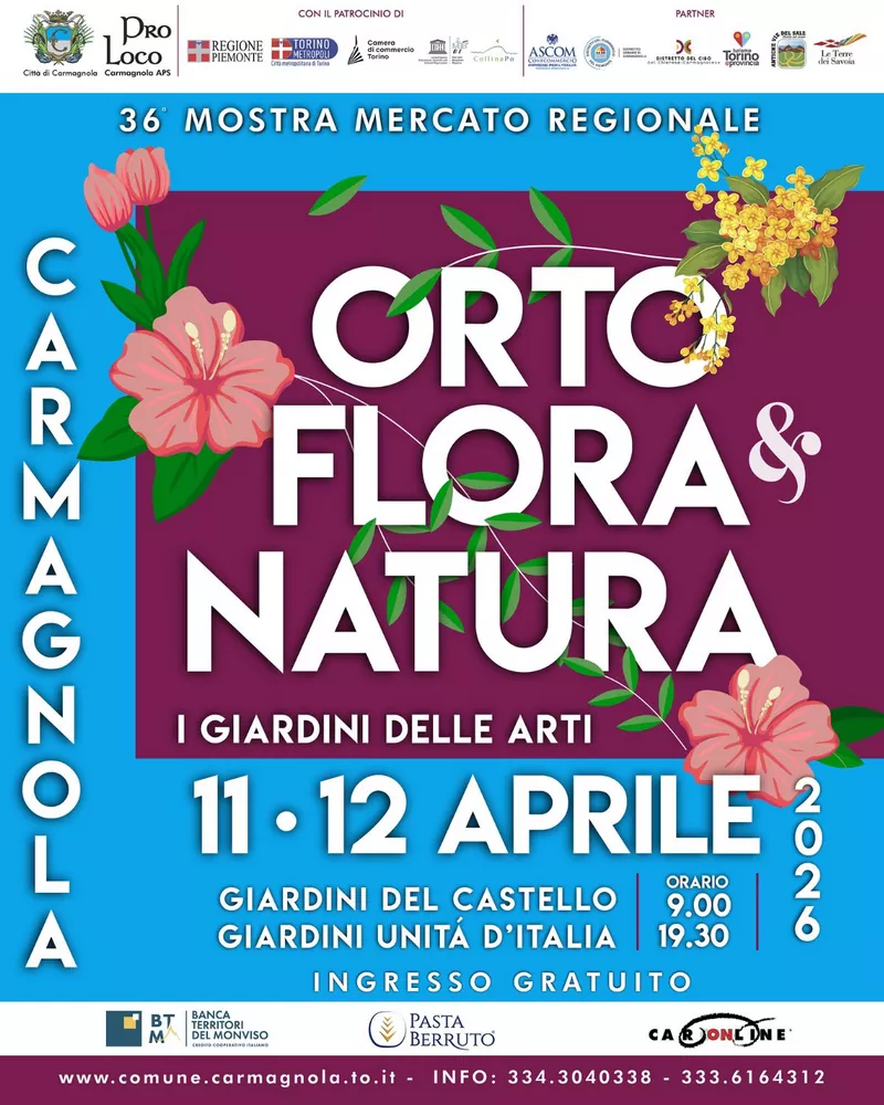 Ortoflora & Natura 2026 – Carmagnola (TO)
