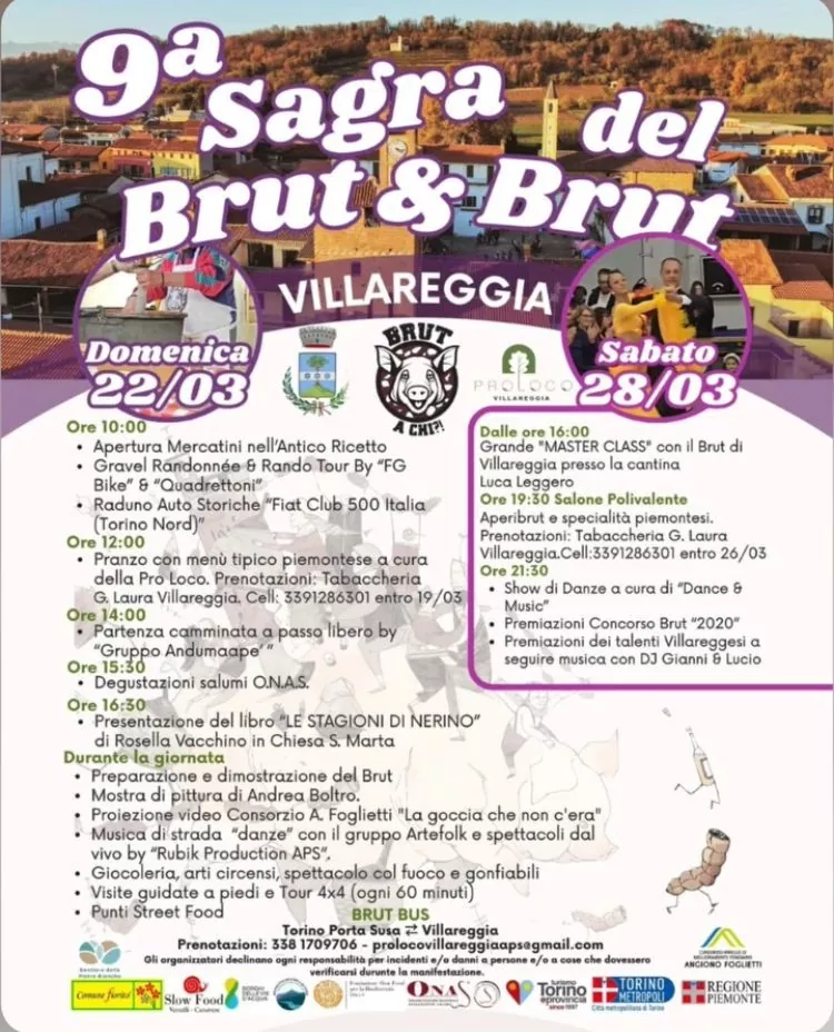 Sagra del Brut & Brut 2026 – Villareggia (TO)