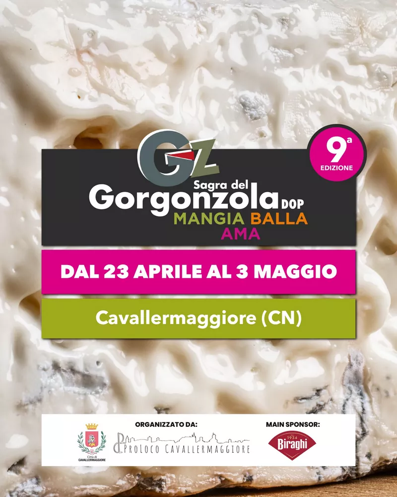 Sagra del Gorgonzola DOP 2026 – Cavallermaggiore (CN)