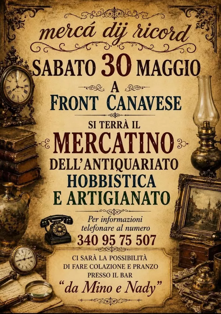 Mercà dij Ricòrd 2026 – Front Canavese (TO)