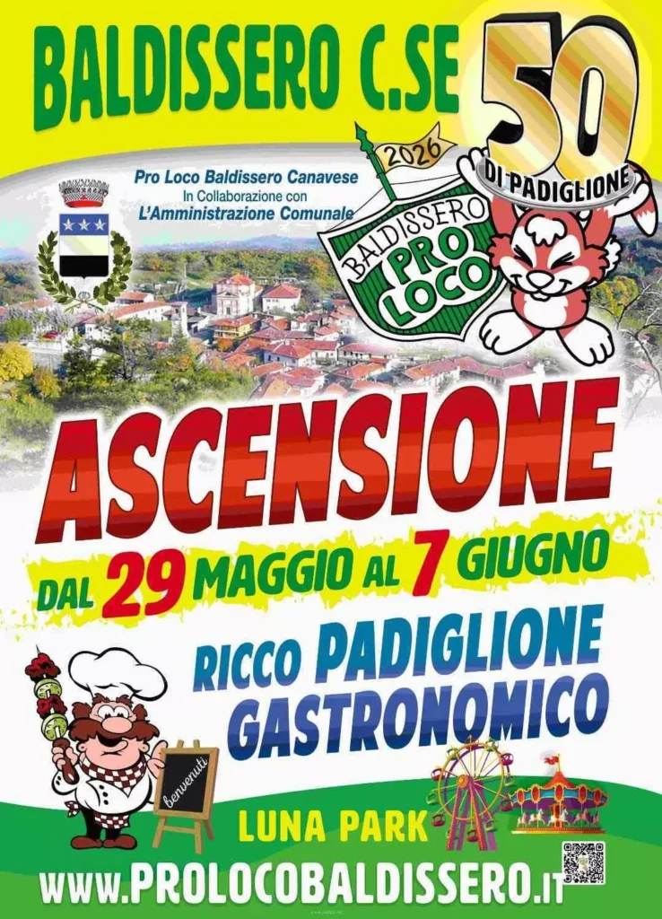 Ascensione 2026 – Baldissero Canavese (TO)