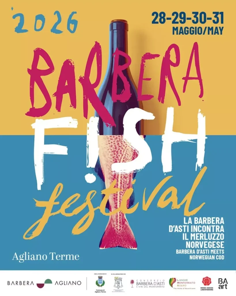 Barbera Fish Festival 2026 – Agliano Terme (AT)