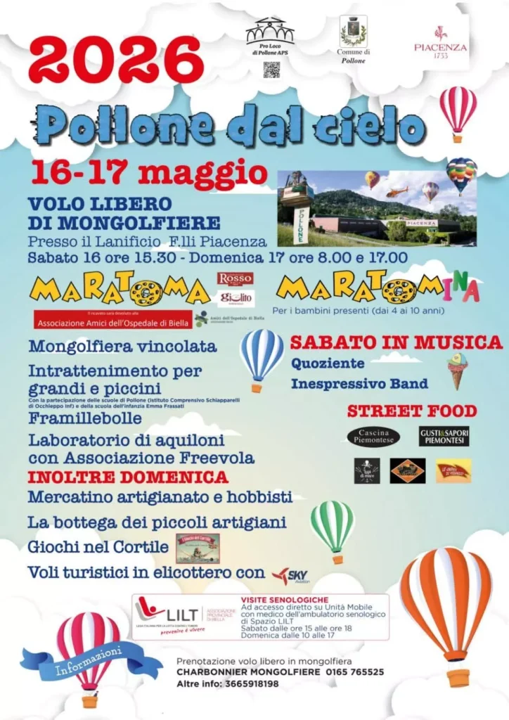 Pollone dal Cielo 2026 – Pollone (BI)